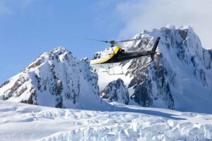 franz josef glacier helicopter New Zealand South Island road trip